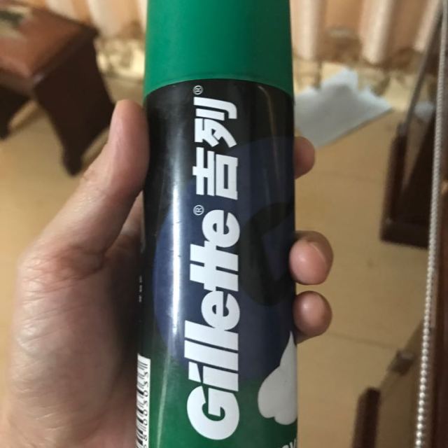 > 吉列剃须泡沫210g男士刮胡泡沫剃须啫喱吉利剃须刮胡膏酷爽薄荷商品