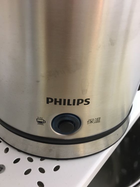 飞利浦(philips) 电水壶 hd9316/03 保温家用热水壶 304不锈钢 ptc