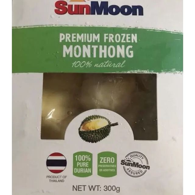 苏宁生鲜sunmoon泰国金枕头冷冻榴莲果肉300g3