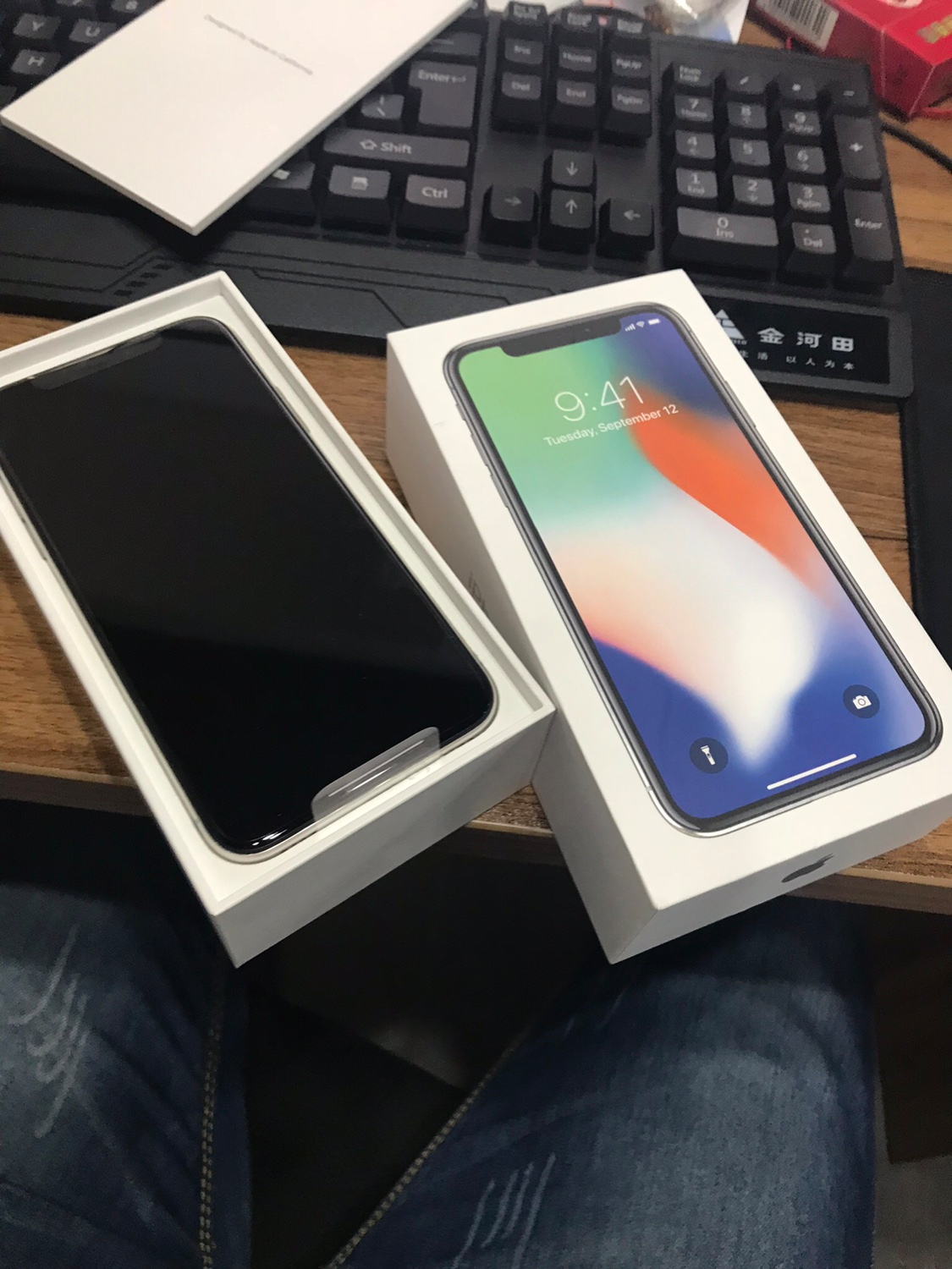 苹果(apple)iphone x全新原装正品未激活苹果手机 全网通4g智能手机