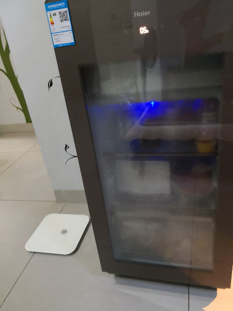 海尔(haier)lc-125d 125升 冰吧 茶叶柜 母婴冰箱 展示柜 饮料柜 雪茄