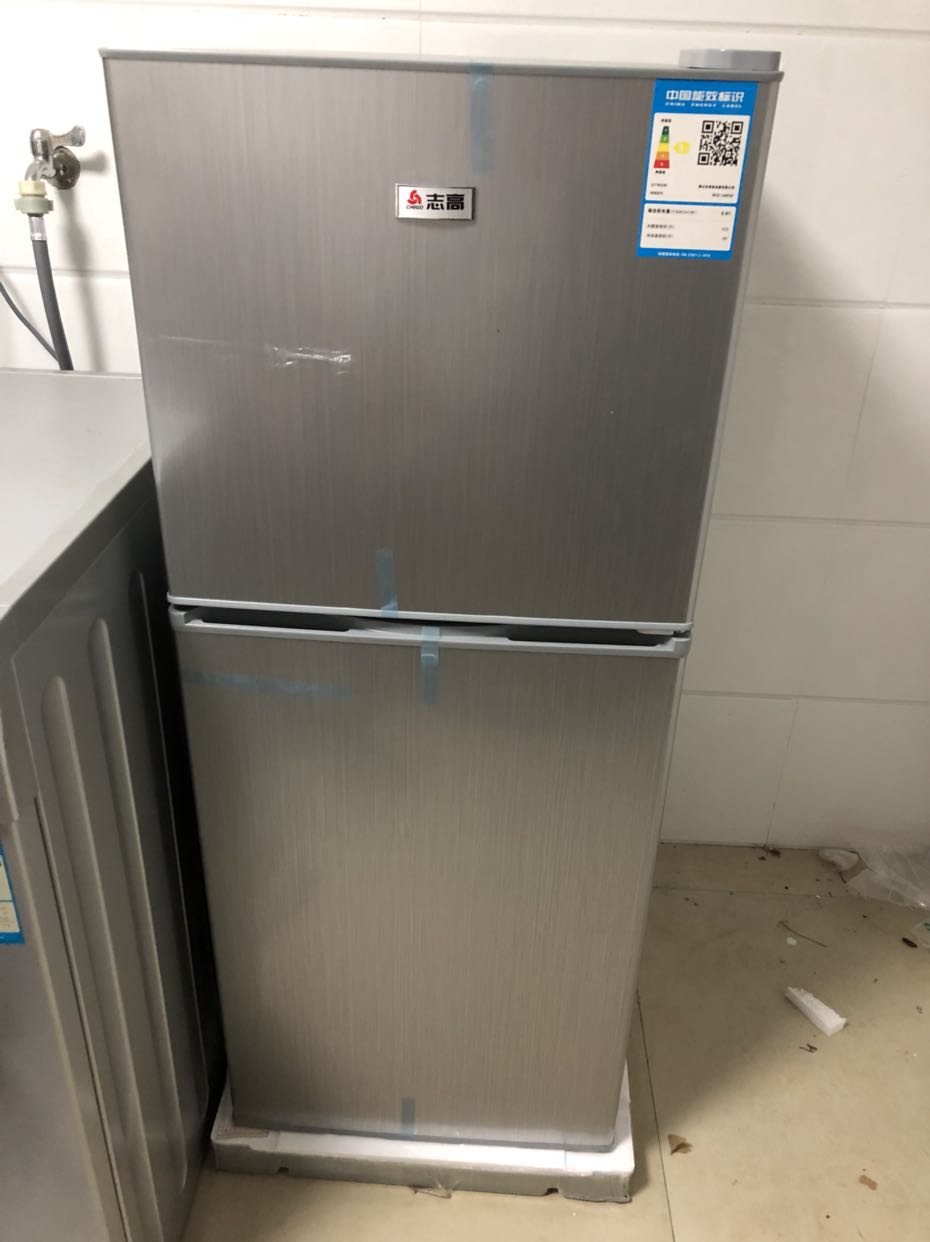 志高(chigo)bcd-146p2d 146升双门冰箱 小型电冰箱 迷你家用宿舍冷冻