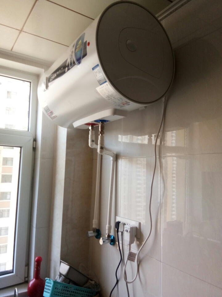 40升储水式电热水器 圆桶家用 速热机械旋钮操作简便 2000w 包安装