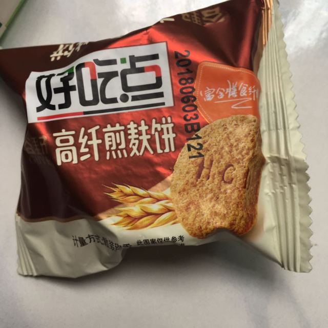 好吃点高纤煎麸饼 800g商品评价 又快又好吃完还来!