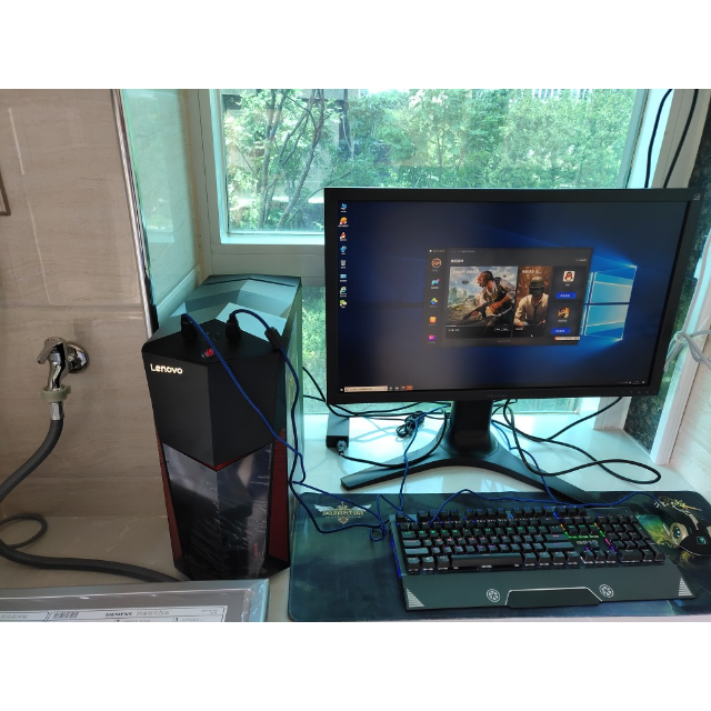 联想lenovo拯救者刃7000吃鸡游戏台式电脑i584008gb128gbgtx10603g独