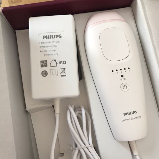飞利浦philips脱毛器bri861脉冲光脱毛lumea光子激光家用全身脱毛仪