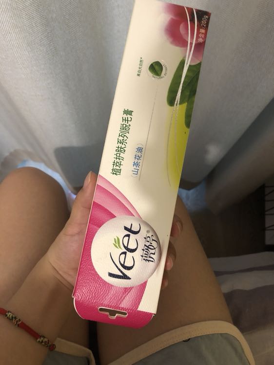 薇婷(veet)植萃护肤系列脱毛膏(山茶花油)200克晒单图