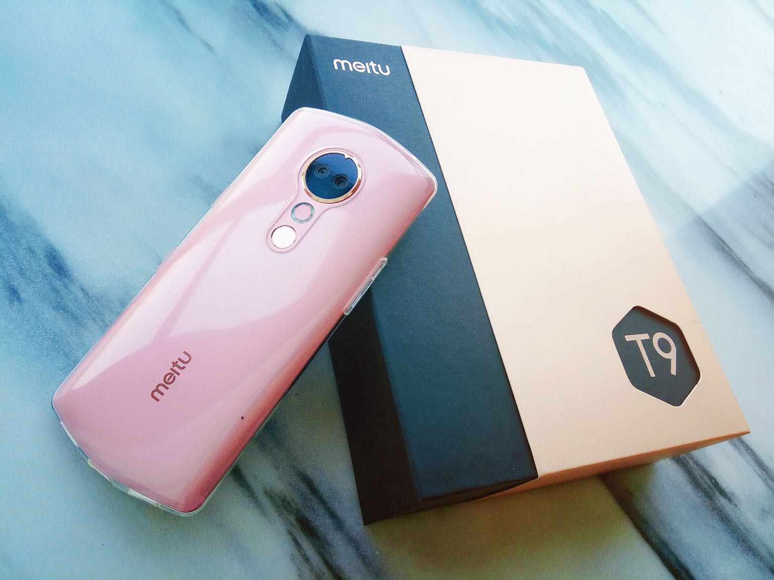 【6期免息】meitu 美图t9 4gb 64gb 星云粉 自拍美颜 女性拍照 移动