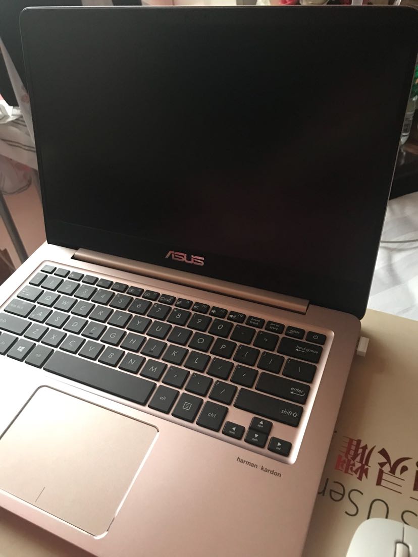 华硕(asus)灵耀u4000uq7200 14英寸轻薄本笔记本电脑(i5-7200u 4g 256