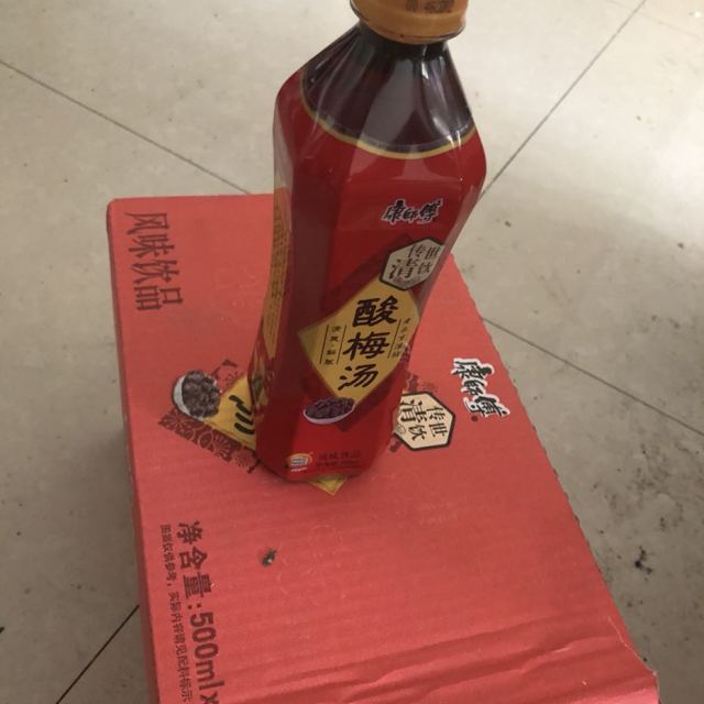 > 康师傅 酸梅汤500ml*15瓶 箱装 果味饮品商品评价 > 感谢苏宁易购