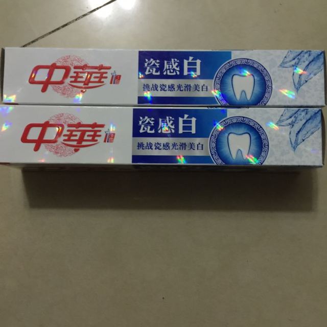 中华zhonghua牙膏瓷感白冬青薄荷味140g