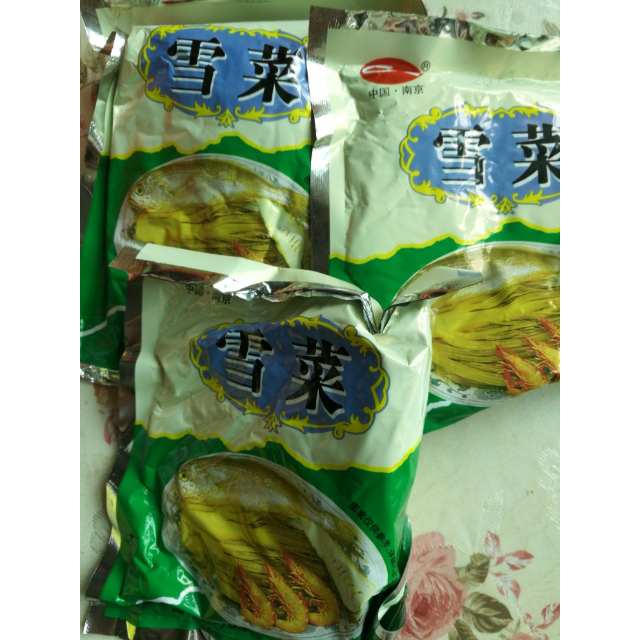 小菜一碟雪菜200g袋装榨菜下饭菜面条泡面好搭档