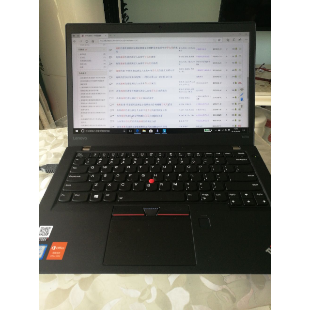 联想thinkpad t470s(0ycd)英特尔 酷睿i5 14英寸笔记本电脑 i5-7200u