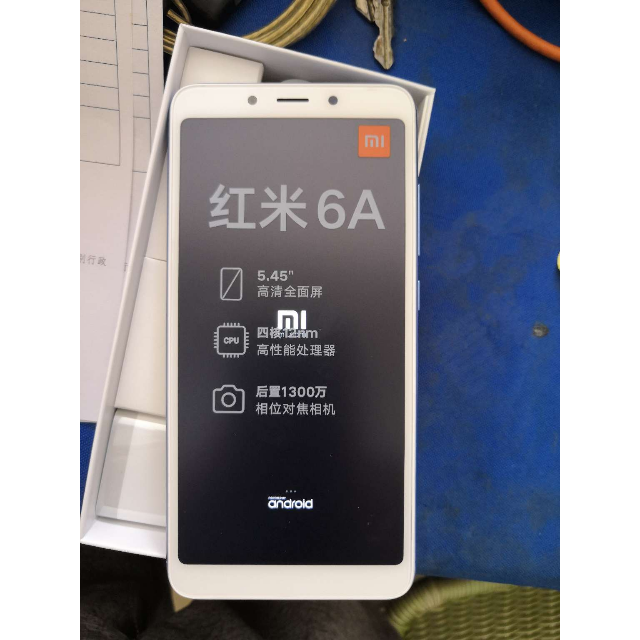 xiaomi小米红米6a2gb16gb巴厘蓝移动联通电信4g全网通手机