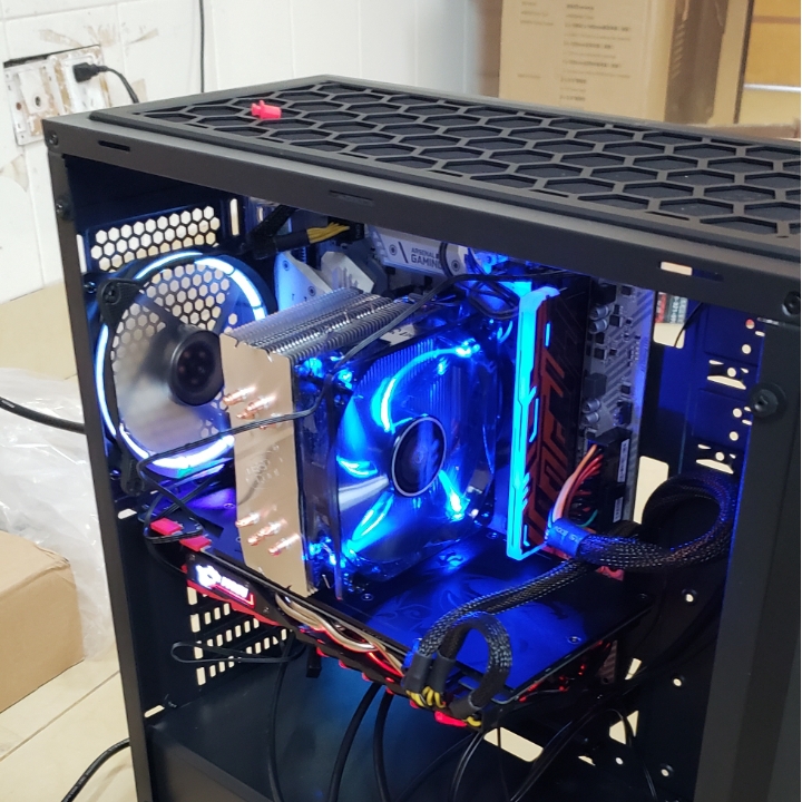 京天(kotin) 九州风神玄冰400 lga115x/amd多平台支持风扇风冷散热器