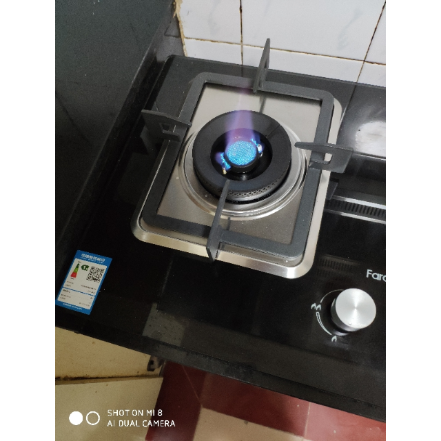 fardior法迪欧燃气灶jzy2b15黑金防爆钢化玻璃面板台嵌两用液化气灶具