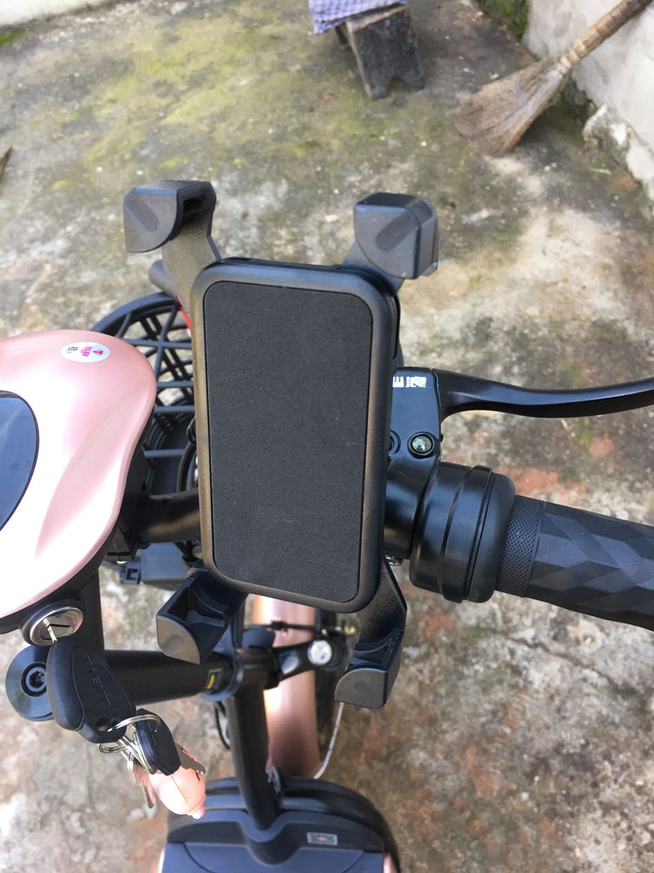 哈马 鹰爪自行车手机支架 通用山地车电动车摩托导航手机架骑行装备