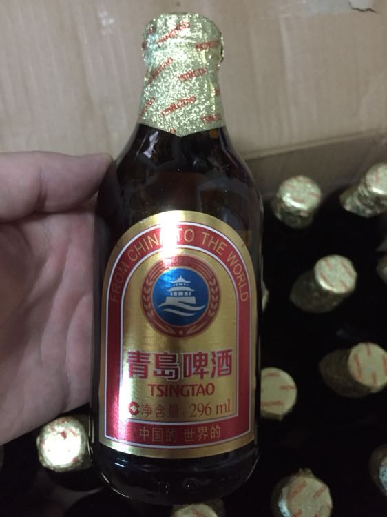 青岛啤酒(小棕金)(11度)296ml*24瓶晒单图