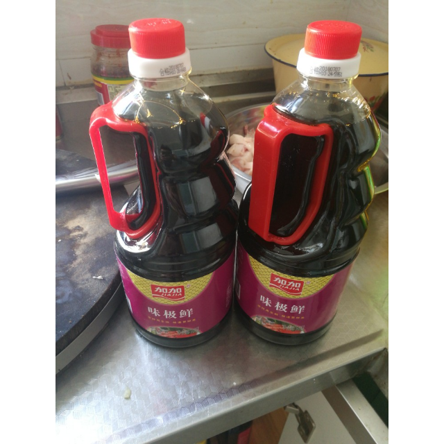 加加 味极鲜1.25l/瓶 生抽酱油 酿造酱油 味道鲜美 加