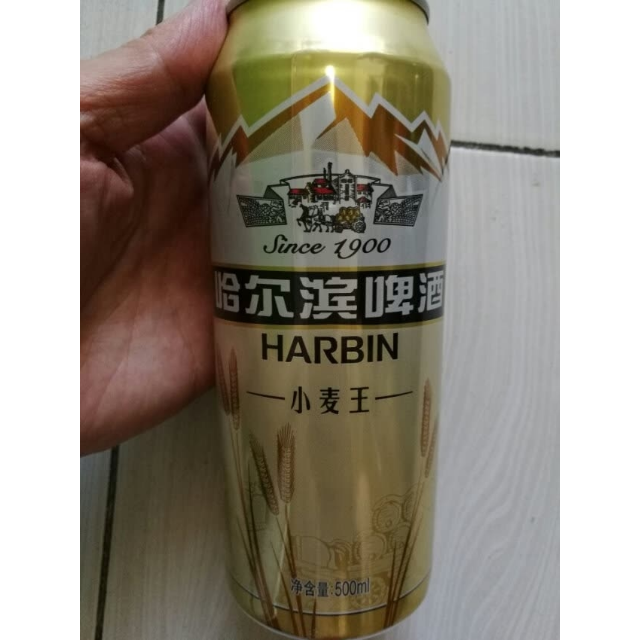 > 哈尔滨(harbin)啤酒小麦王500ml*18听整箱装 啤酒苏宁自营国产啤酒