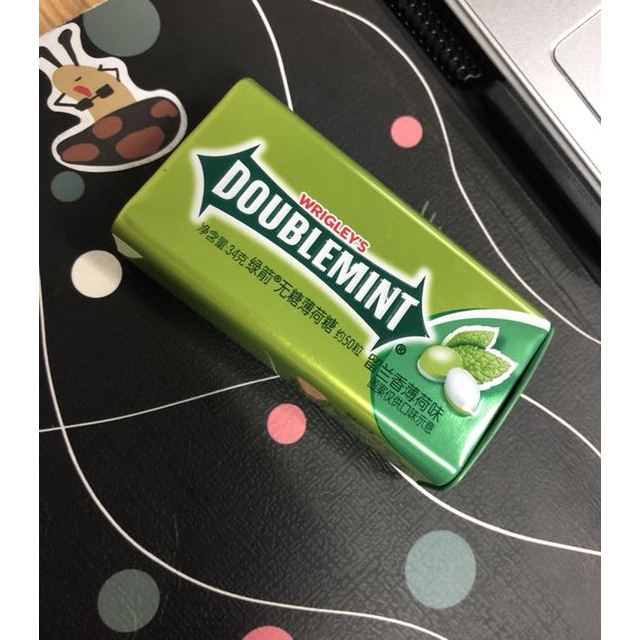 > 绿箭(doublemint) 糖果 留兰香薄荷味50粒34g商品评价 > 味道好,就