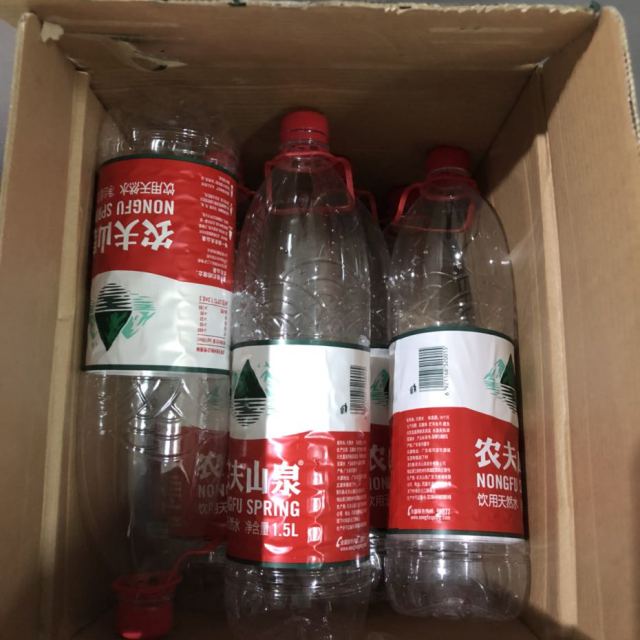 农夫山泉天然水15l12箱装家庭用水饮用水