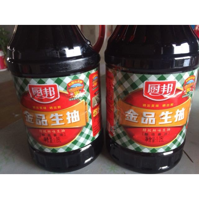 酱油厨邦金品生抽125l瓶装黄豆酱油酿造酱油豆油鲜味生抽厨房调味品