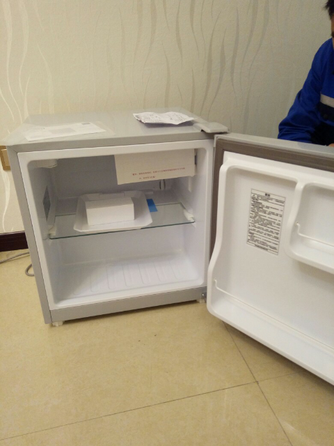 海尔(haier)bc-50es 50升单门小冰箱迷你小型家用电冰箱 单冷藏 一级