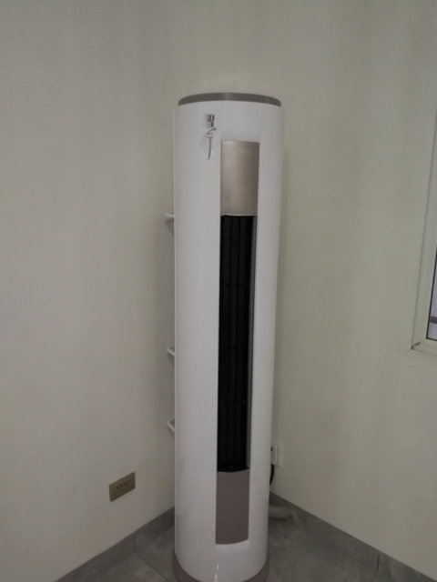 美的midea大3匹冷暖全直流变频圆柱式空调柜机1级能效 家用静音智行