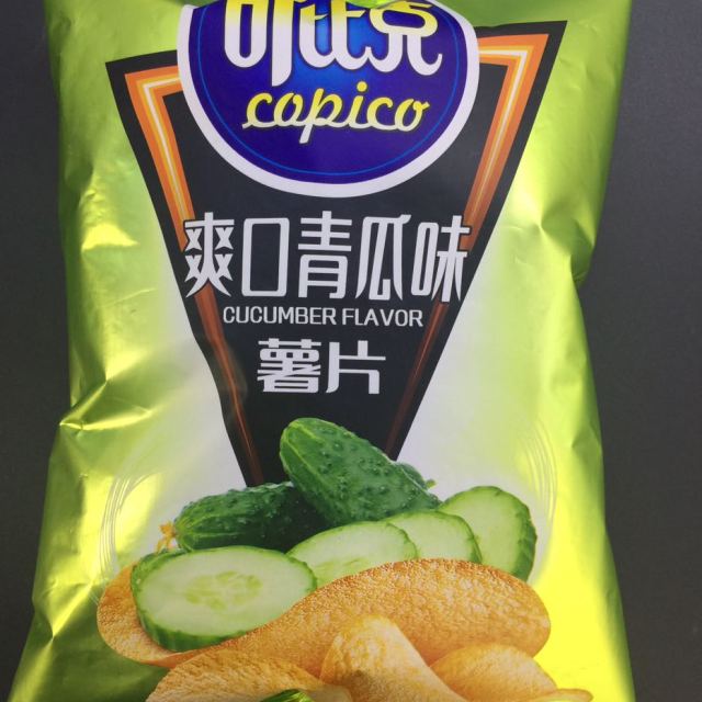 可比克薯片青瓜味60g袋