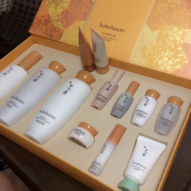 sulwhasoo 雪花秀玉容雨润2件套 15ml 15ml 稀有小样套装 修护滋润