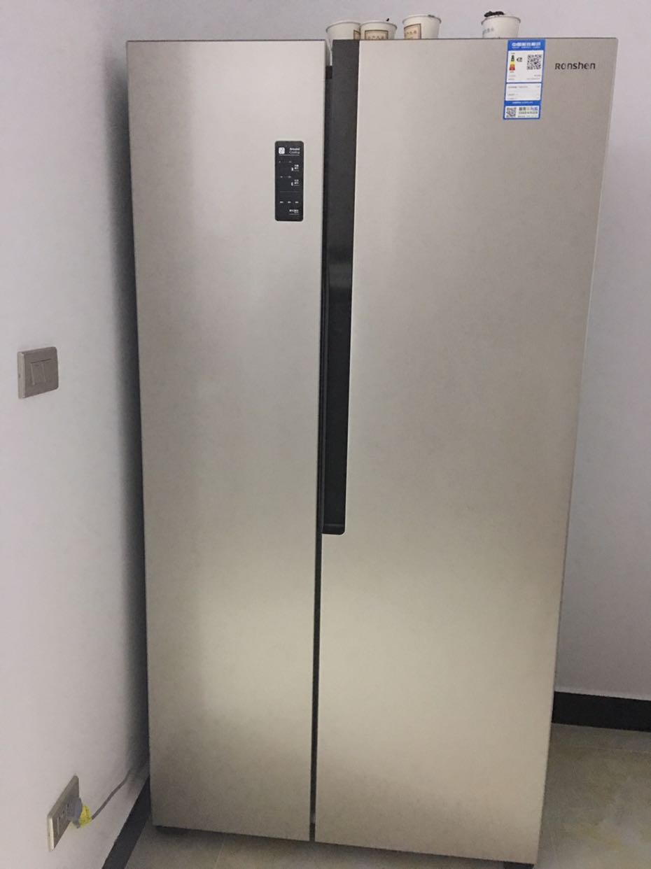 容声冰箱(ronshen)bcd-536wrs1hp 536升家用冰箱 对开门变频风冷无霜