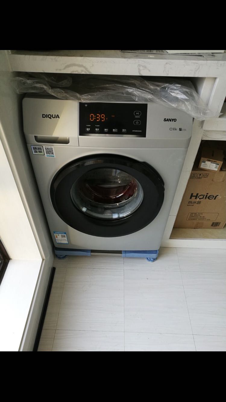 三洋帝度(sanyo)wf90bis565s 9公斤全自动滚筒变频洗衣机 wifi云洗