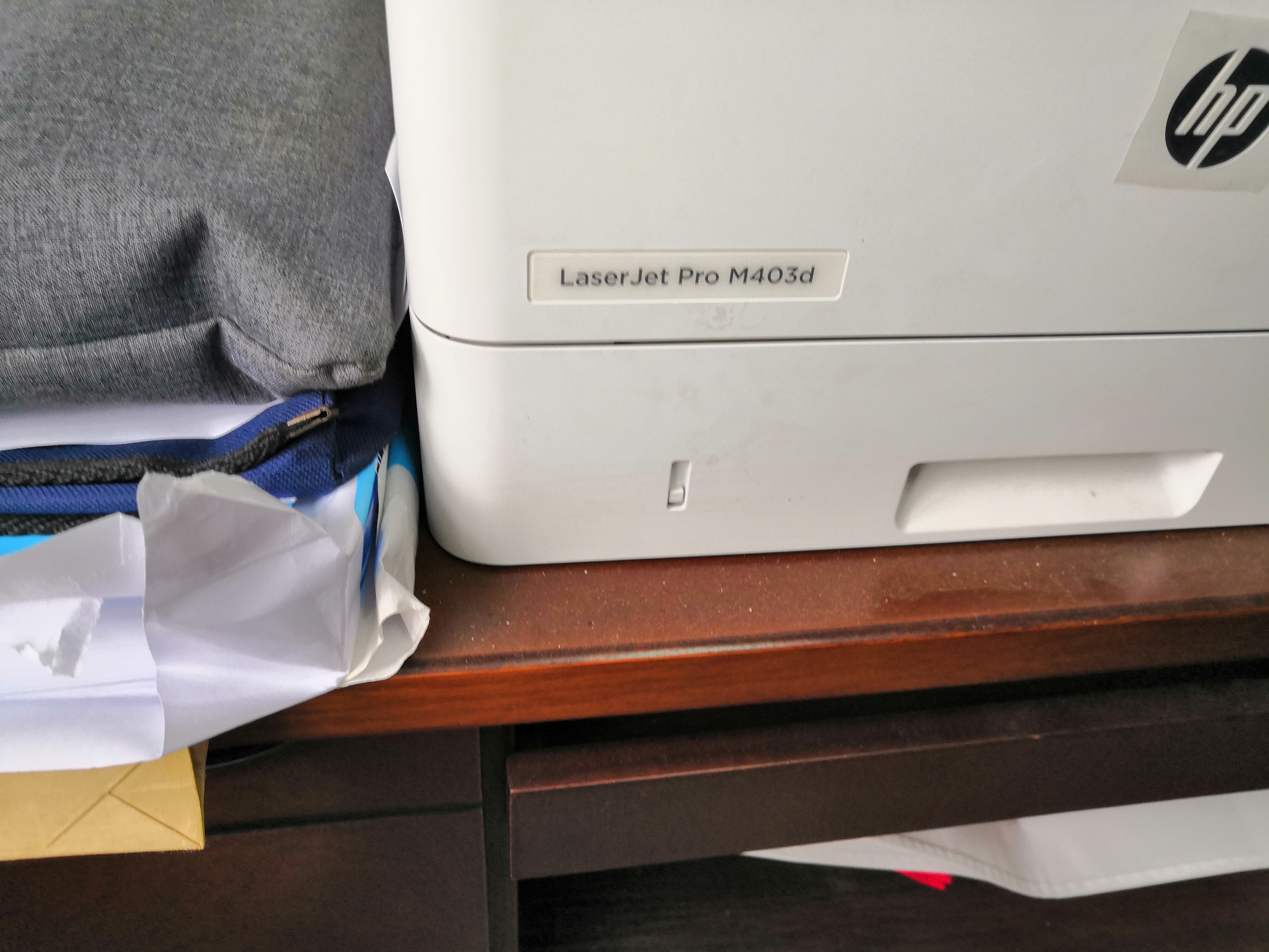 惠普(hp)m403d 黑白激光打印机自动双面打印 替代401d 官方标配晒单图
