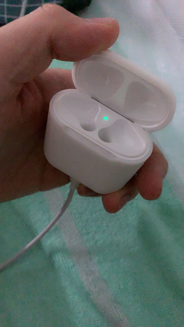 apple airpods 2代 苹果蓝牙无线耳机 有线充电盒款 2019新款晒单图