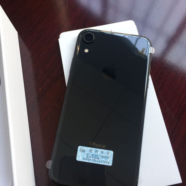 > apple iphone xr 128gb 黑色 移动联通电信4g全网通手机 双卡双待
