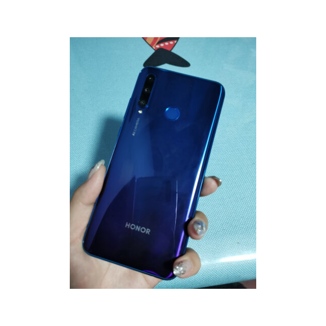 华为荣耀honor荣耀20i3200万ai自拍超广角三摄全网通版6gb256gb渐变蓝