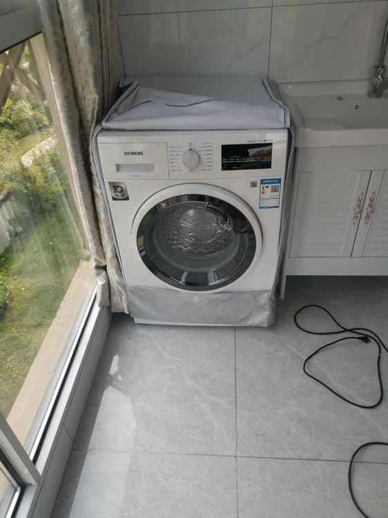 西门子(siemens)wd14g4j02w 8公斤洗烘一体机 变频滚筒洗衣机全自动