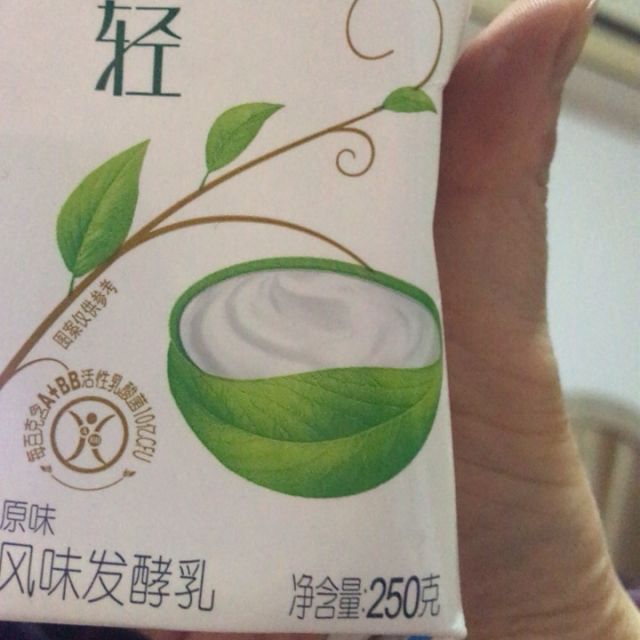 伊利畅轻酸奶风味发酵乳低温酸牛奶酸奶畅轻原味1瓶250g