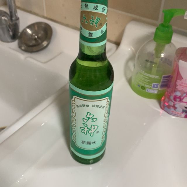 六神花露水195ml(清凉舒爽,祛痱止痒)六神原液 经典玻璃瓶