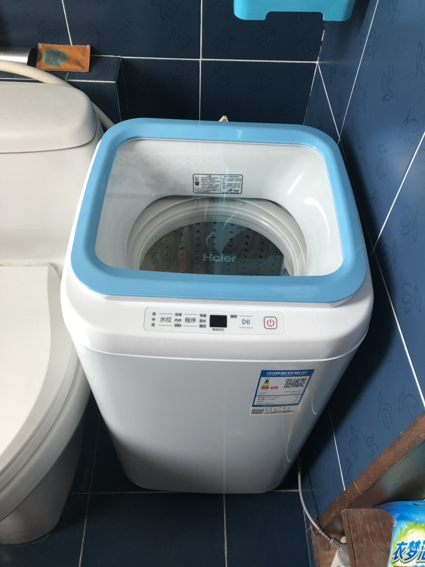 海尔小洗衣机全自动