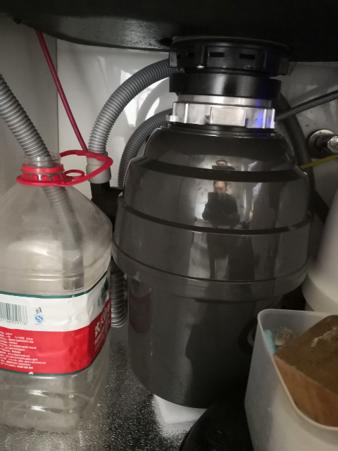 贝克巴斯dm480 家用厨房食物垃圾处理器厨余垃圾水槽垃圾粉碎机晒单图