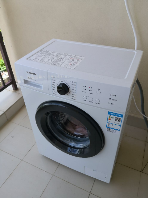 创维(skyworth)f60a 6公斤滚筒全自动洗衣机 精选小户家用洗衣机滚筒