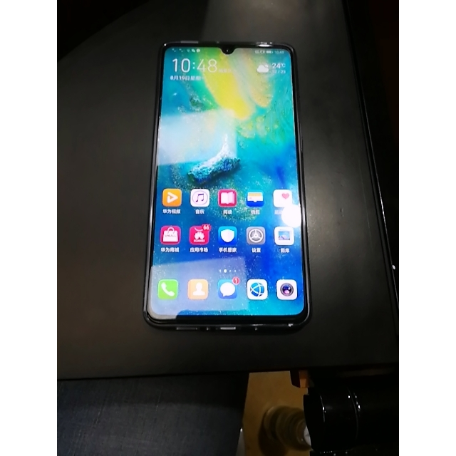 华为huawei华为mate20x全网通版6gb128gb宝石蓝色移动联通电信4g手机