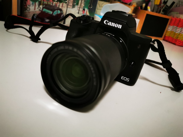 佳能(canon)eos m50 微单数码相机/单电照相机 18-150 is stm防抖单