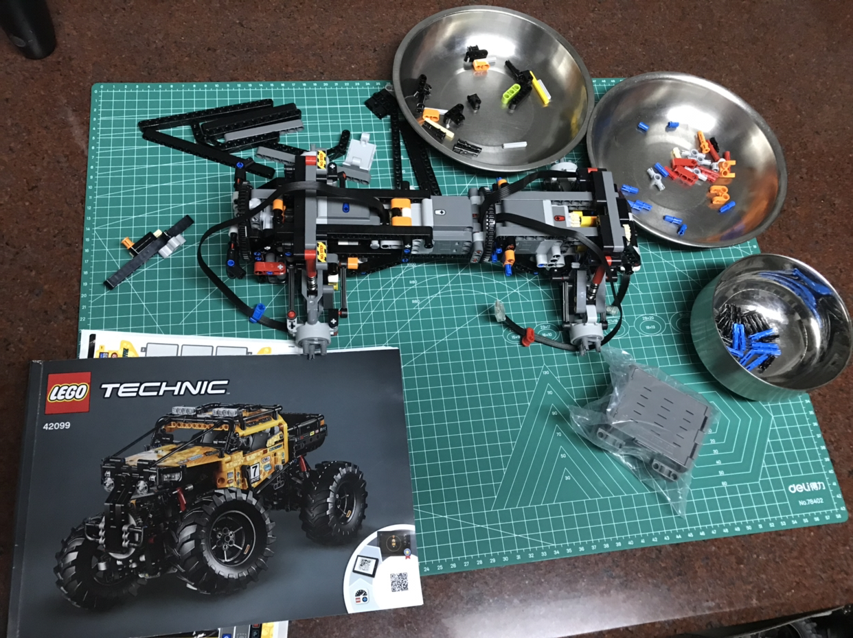 lego乐高 technic机械组系列 rc x-treme 遥控越野车42099 积木玩具