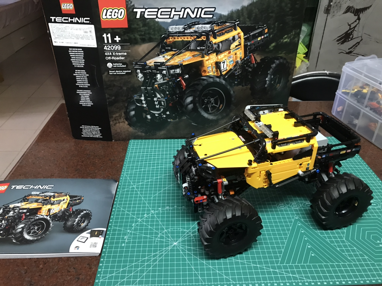 lego乐高 technic机械组系列 rc x-treme 遥控越野车42099 积木玩具