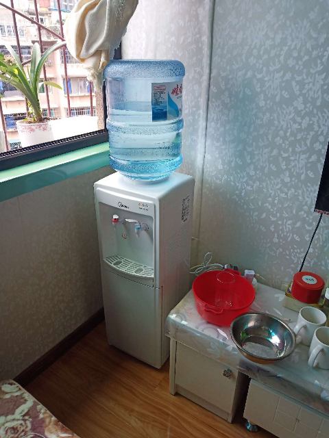 美的(midea)立式饮水机myd718s-x柜式家用办公冷热型饮水机冰热制冷