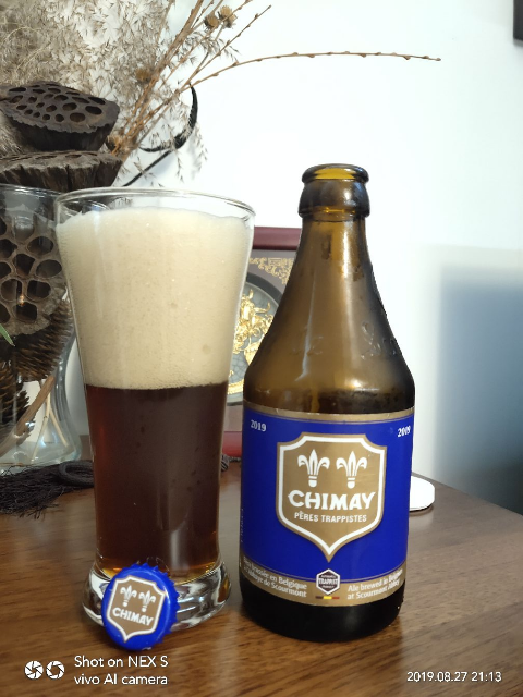 比利时进口 精酿啤酒 chimay 智美蓝帽啤酒330ml*6瓶晒单图