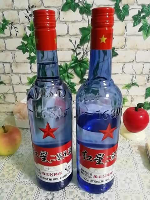 红星二锅头 绵柔8陈酿/纯粮 53度 750ml*6 整箱装 清香型高度白酒(新